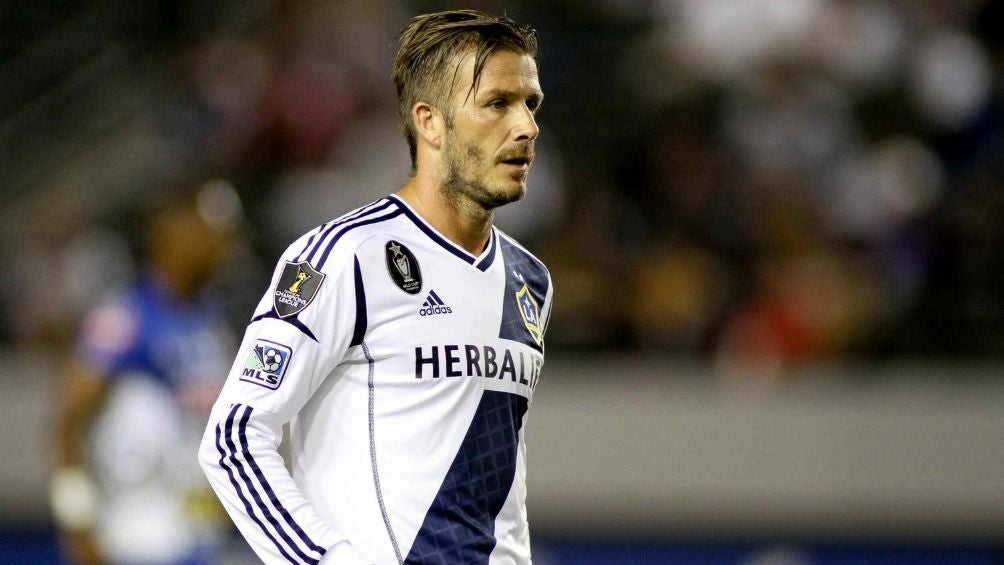 Beckham en su paso por el Galaxy