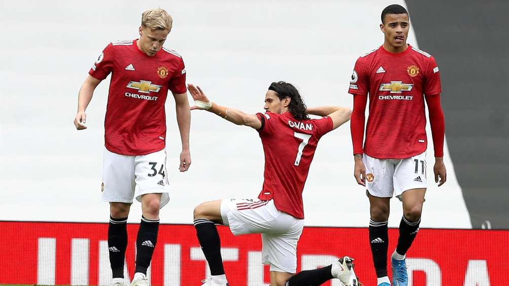 Manchester United en festejo