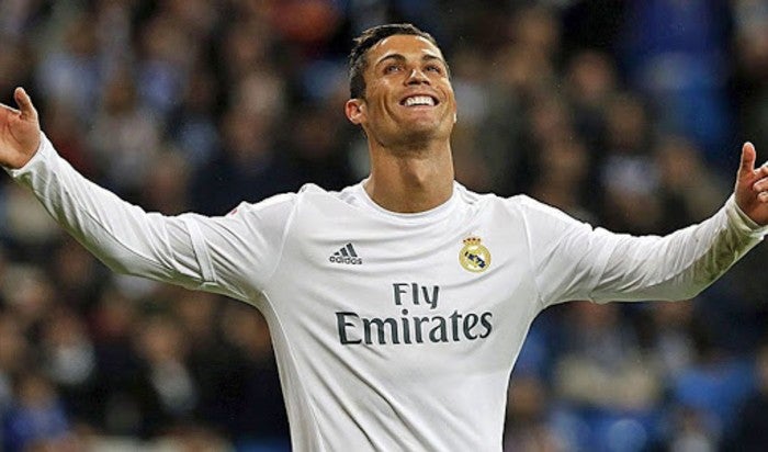 Cristiano Ronaldo en paso por el Real Madrid