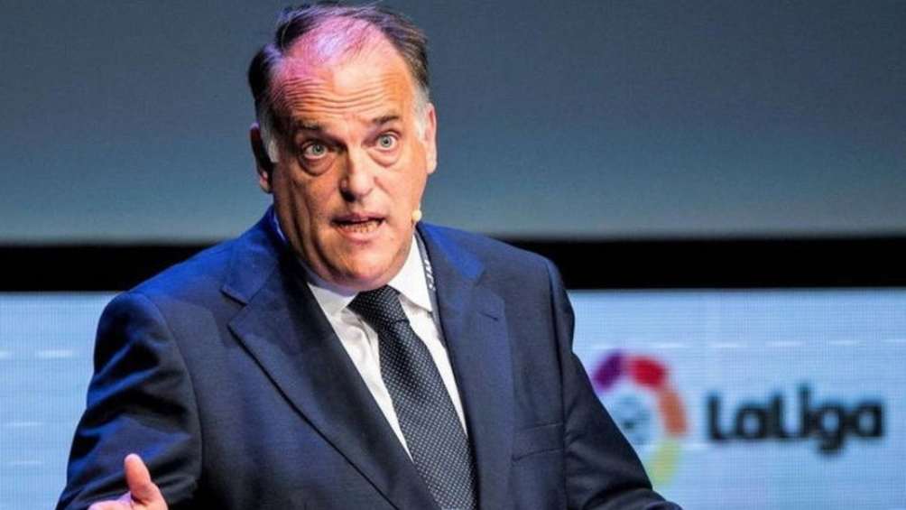 Javier Tebas en presentación