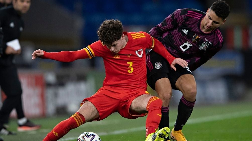 Sánchez en un partido con la Selección 