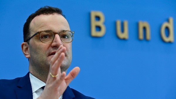 Jens Spahn, ministro alemán de Sanidad