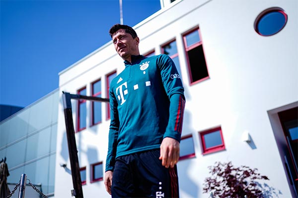 Lewandowski ya regresó a los entrenamientos