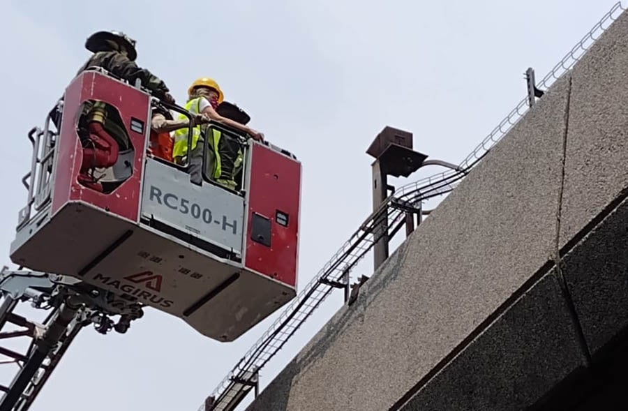 Bomberos llegaron a sofocar el incendio