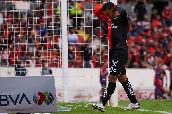 Torres se lamenta tras una falla 