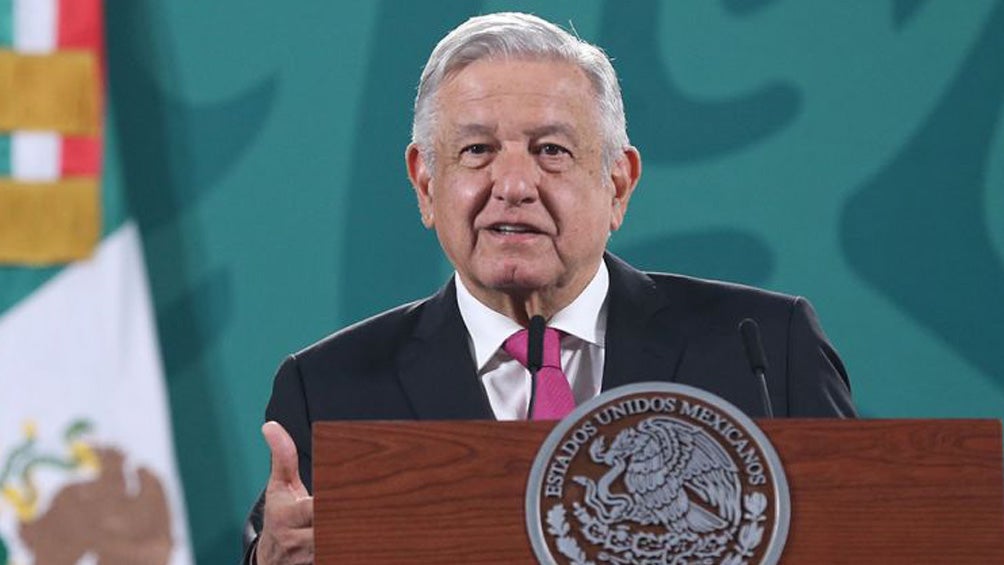 Andrés Manuel López Obrador en conferencia de prensa