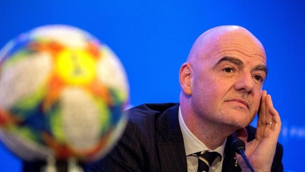 Gianni Infantino, presidente de la FIFA