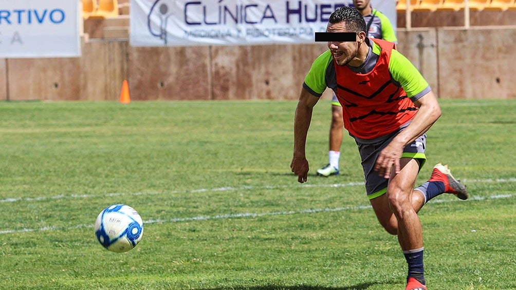 Freddy Martín, en un entrenamiento