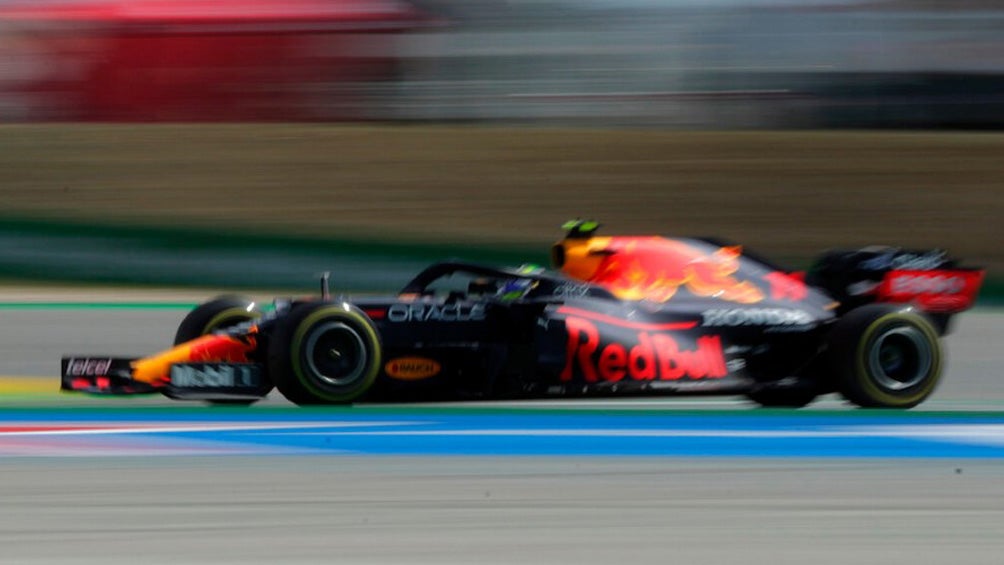 Checo Pérez en el GP de Portugal