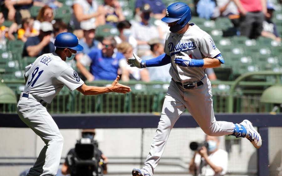 AJ Pollock celebra cuadrangular