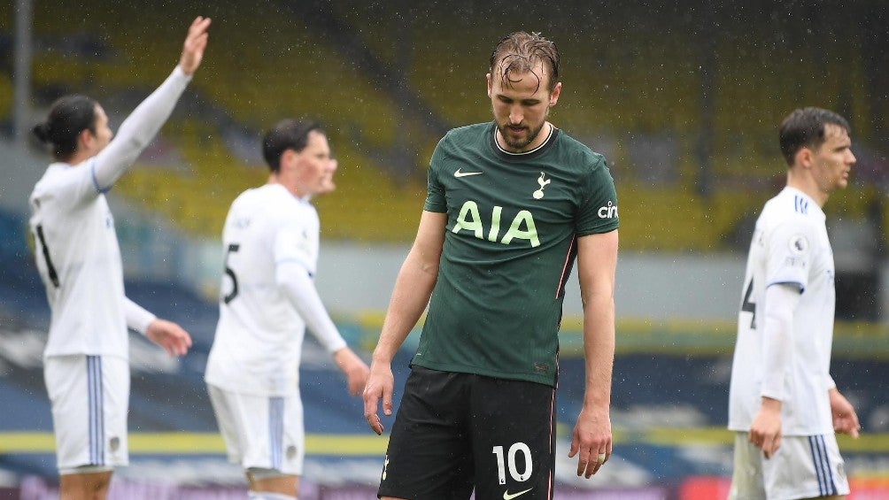 Harry Kane durante partido contra Leeds