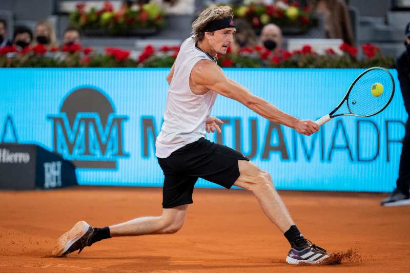 Alexander Zverev en partido