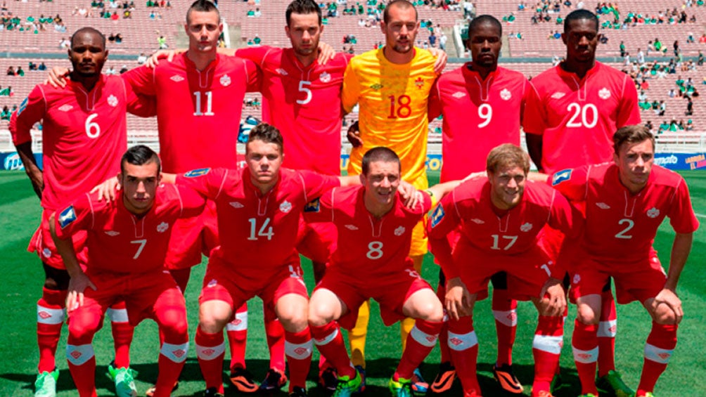 Selección de Canadá, en la última Copa Oro