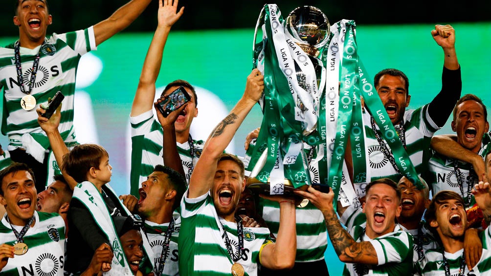 Sporting de Portugal, en festejo del Título