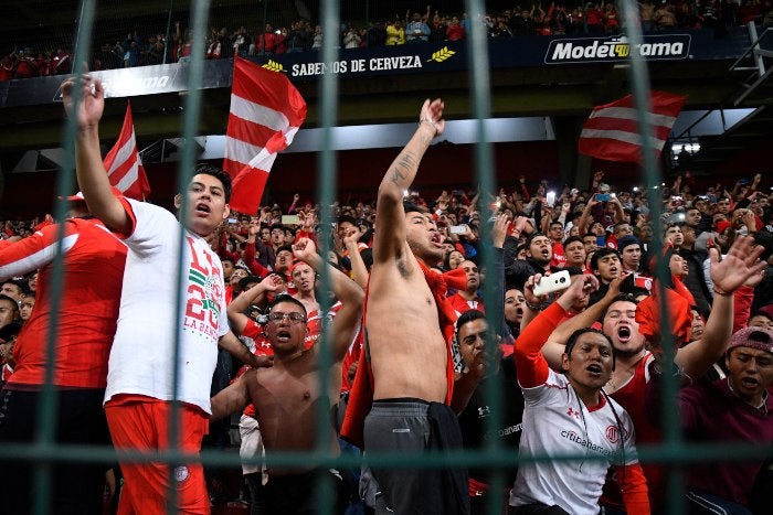 Afición de Toluca en el Nemesio Diez