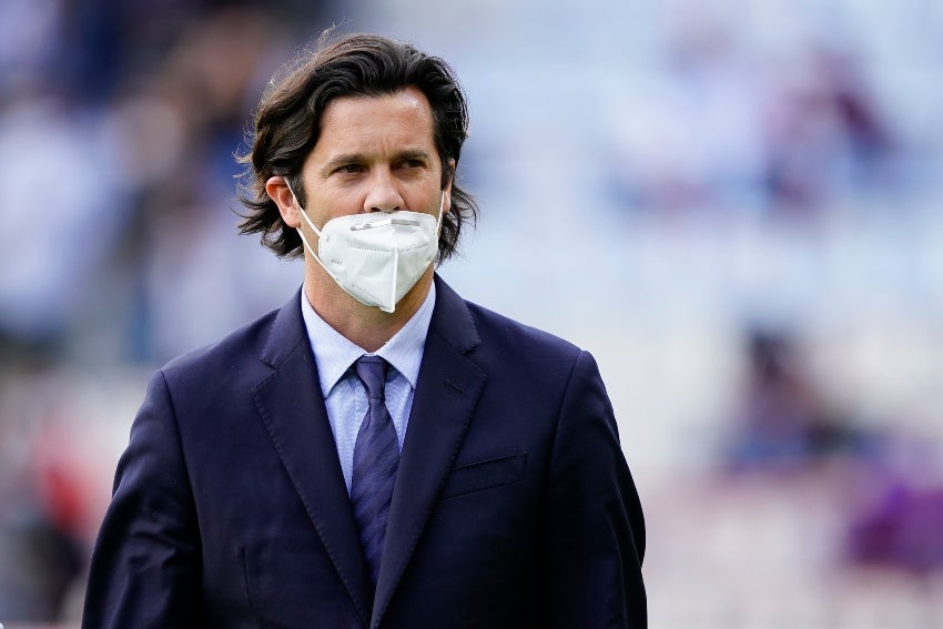 Santiago Solari previo al duelo de la ida de Cuartos de Final