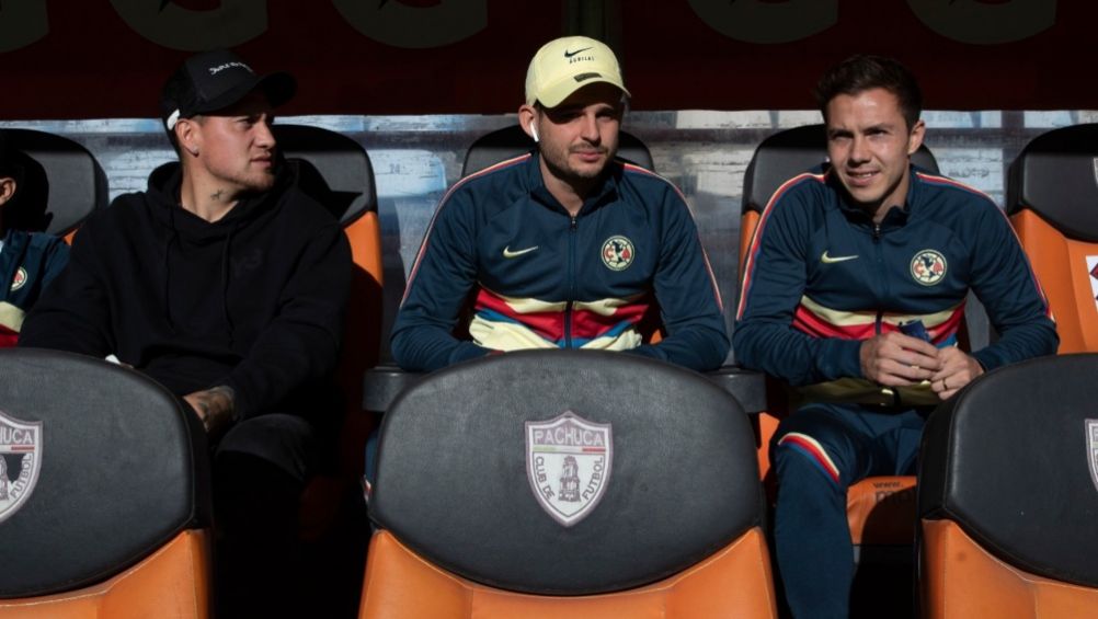 Nicolás Castillo, Benedetti y Córdova presentes en el Estadio Hidalgo