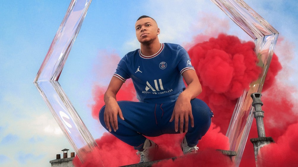 Mbappé con la nueva equipación del PSG