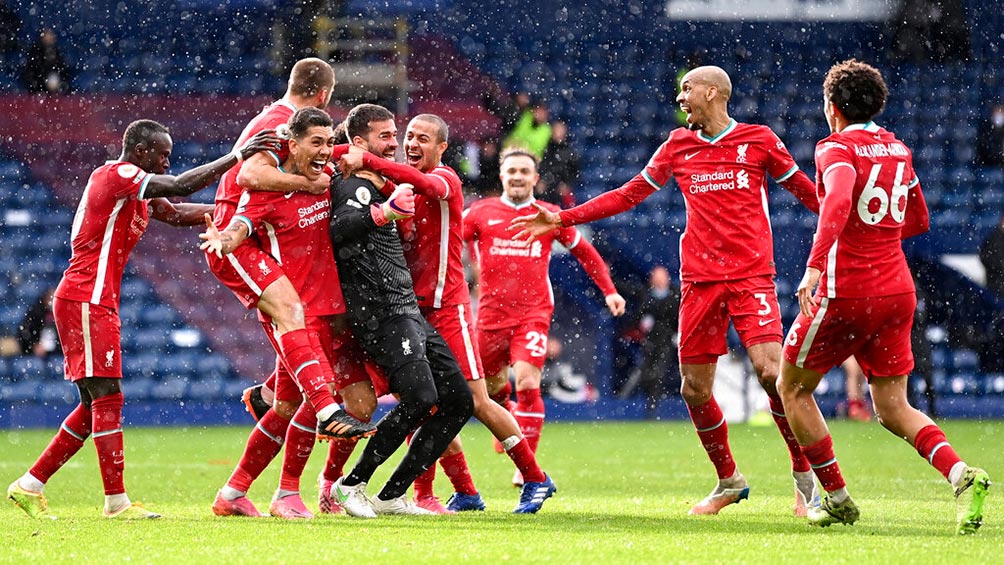 Liverpool: Con gol de Alisson en el último minuto ganó al West Bromwich