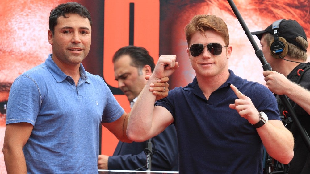 Óscar de la Hoya a Canelo Álvarez: 'Yo lo hice y no me da crédito'