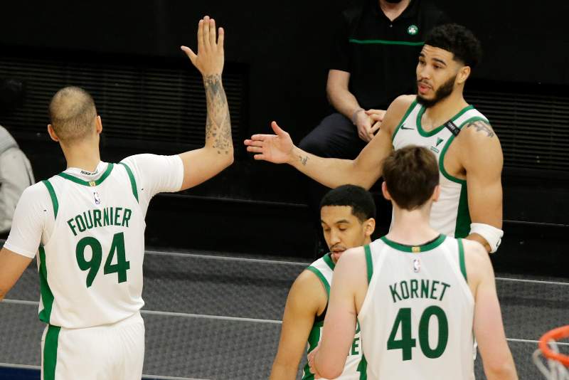 Celtics en festejo