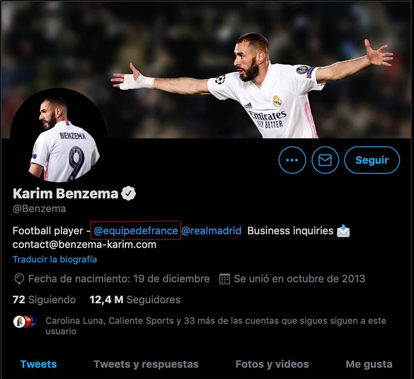 Benzema puso de nuevo ser parte de la selección de Francia 