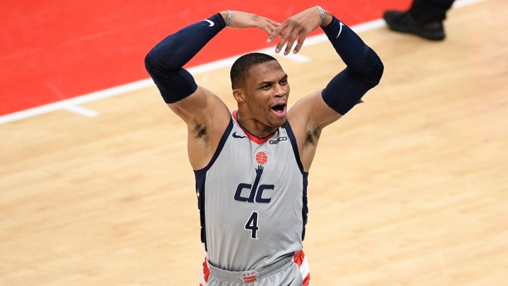 El base de los Wizards de Washington Russell Westbrook