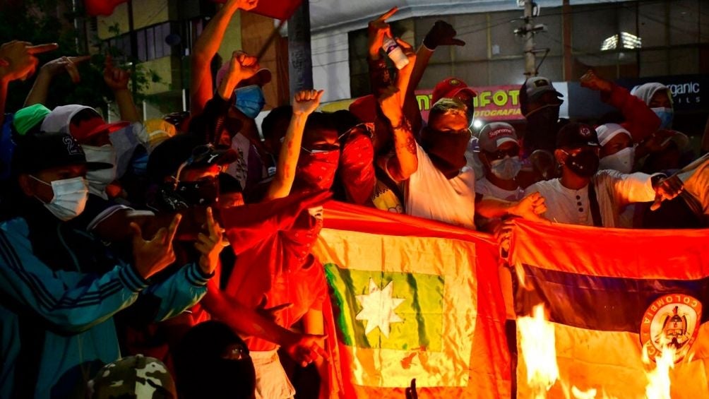 Manifestaciones en Colombia