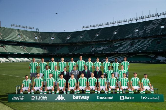 Club Real Betis en el estadio Benito Villamarín