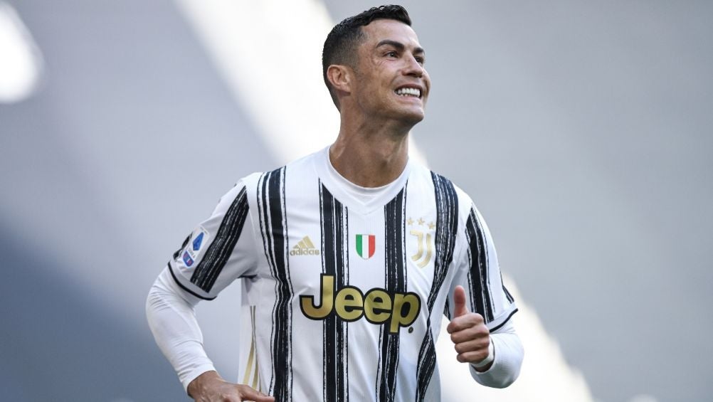 Cristiano Ronaldo durante un partido de la Juventus