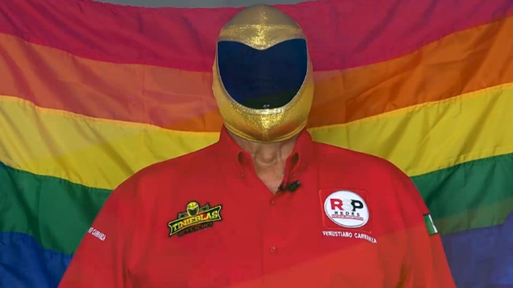 Tinieblas: Tras error en debate, el luchador presentó plan para defensa de la comunidad LGBTTTIQ+