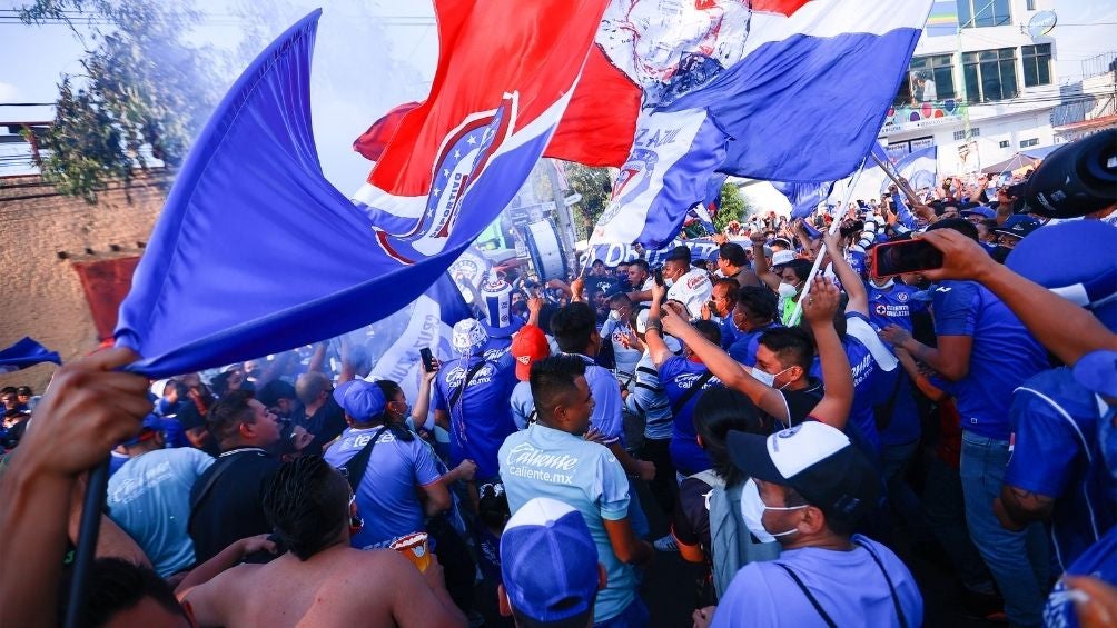 Aficionados de Cruz Azul 