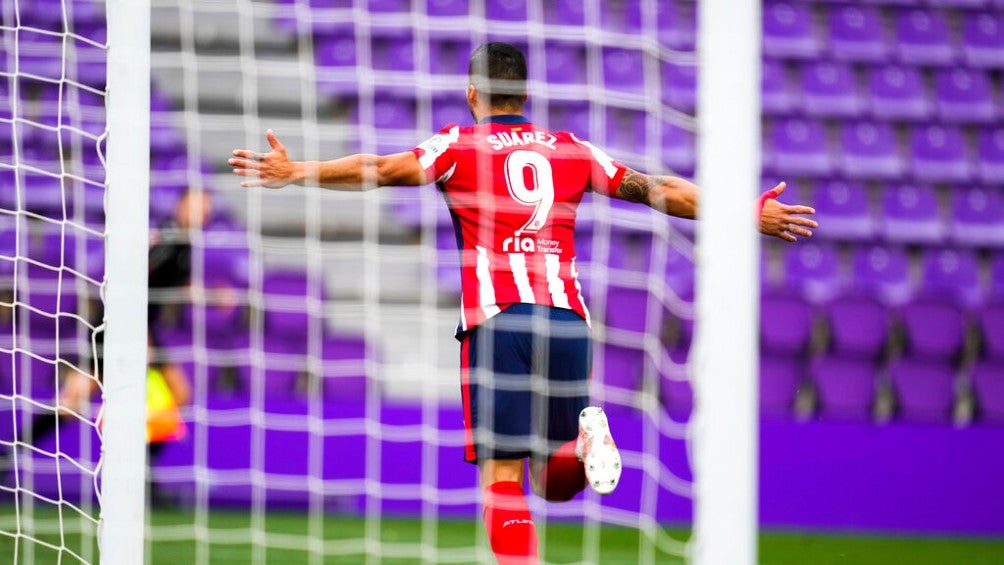 Luis Suárez en victoria frente a Valladolid