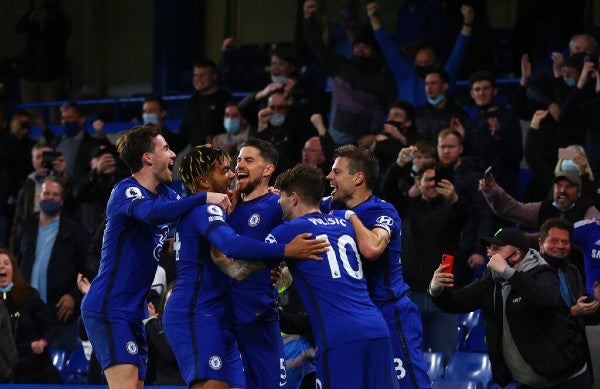 Jugadores del Chelsea celebran