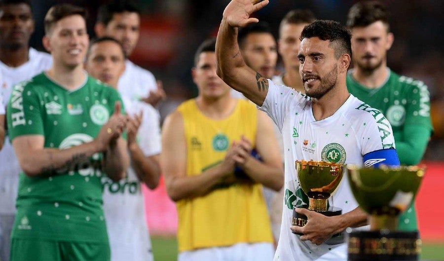 Alan Ruschel demandó al Chapecoense