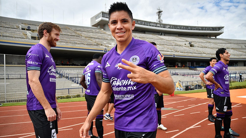 Efraín Velarde, durante un partido de Mazatlán en CU