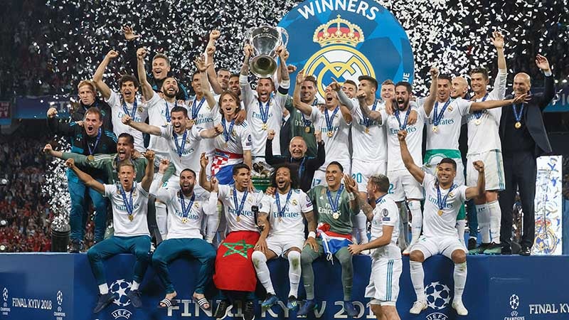 Real Madrid levanta el título de Champions en 2018 