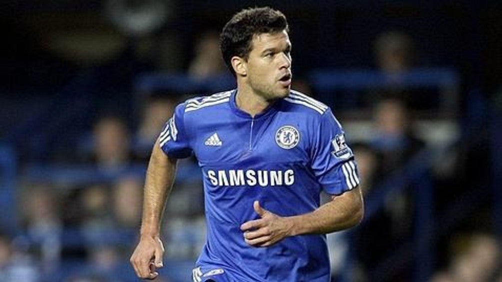 Michael Ballack en su paso por el Chelsea