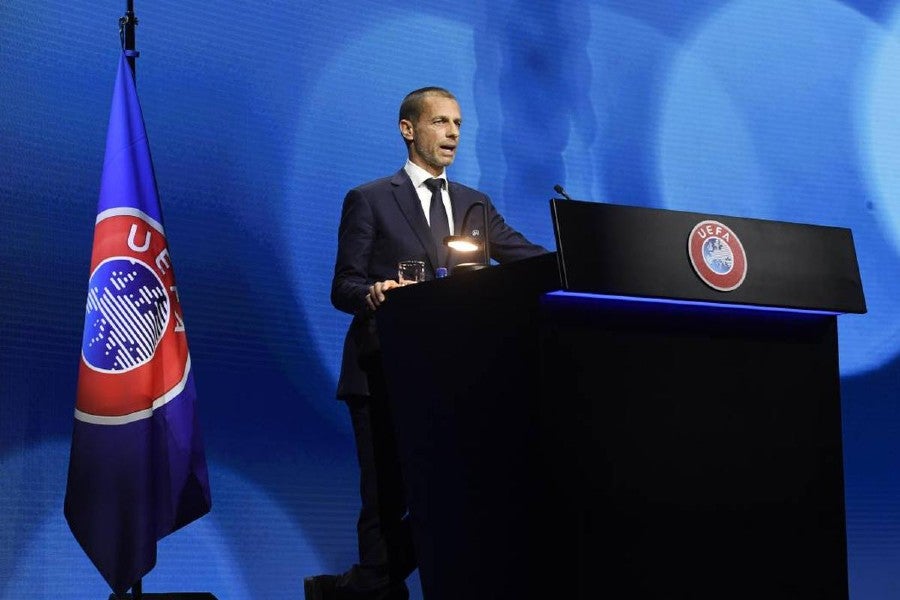 Aleksander Ceferin, presidente de la UEFA