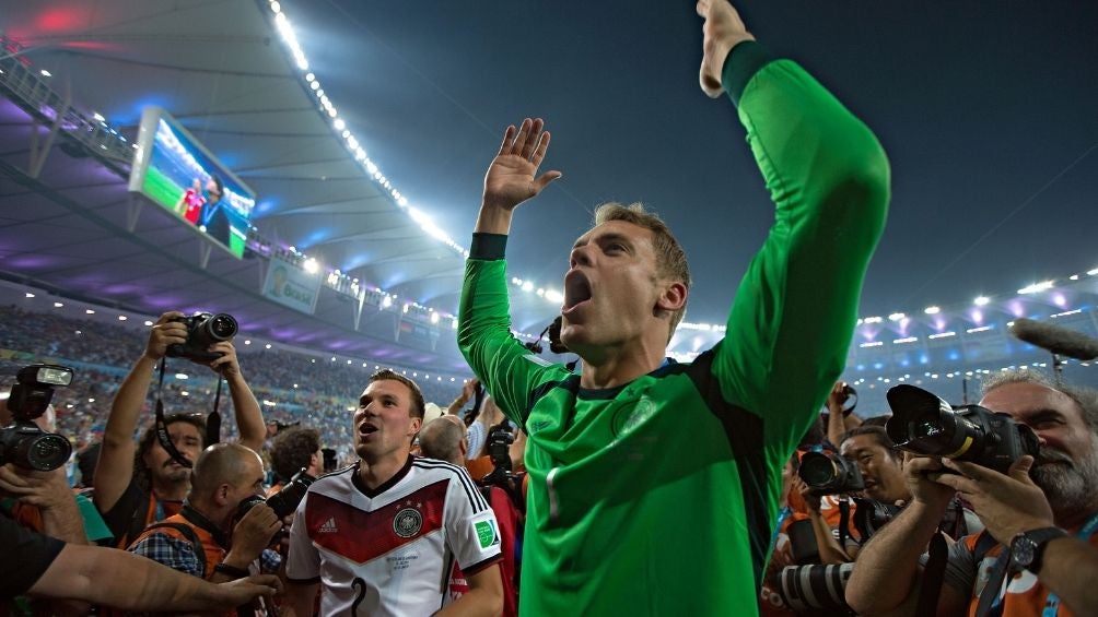 Neuer en la Final de la Copa del Mundo 2014