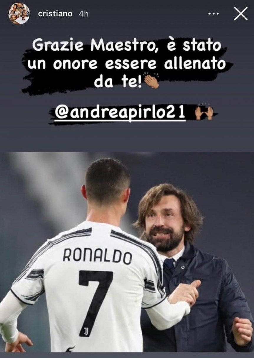 Mensaje de despedida de Cristiano Ronaldo