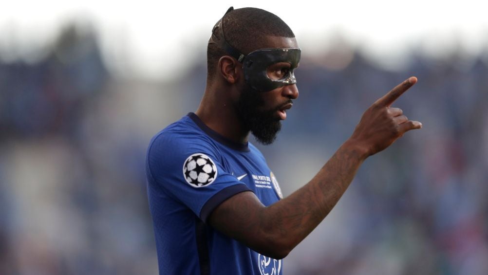 Rudiger durante la Final de la Champions League