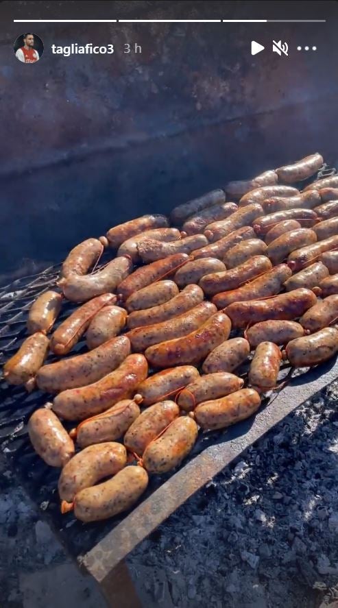 Los seleccionados argentinos compartieron asado 