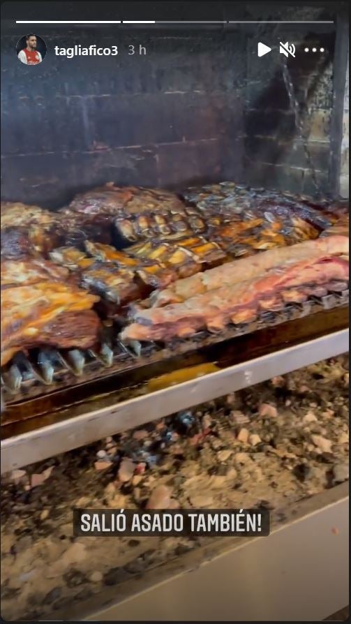 Los seleccionados argentinos compartieron asado 