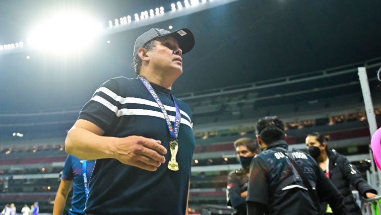 Juan Reynoso tras ganar título con Cruz Azul