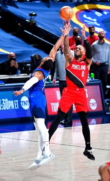 Damian Lillard rompió récord en el juego frente a los Blazers