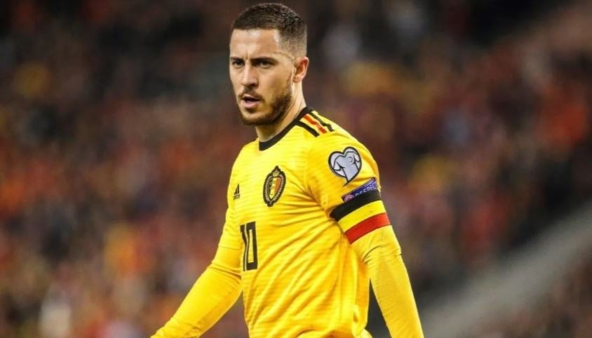 Eden Hazard, en un juego de Bélgica