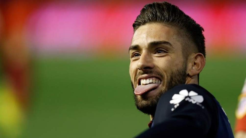 Yannick Carrasco en partido