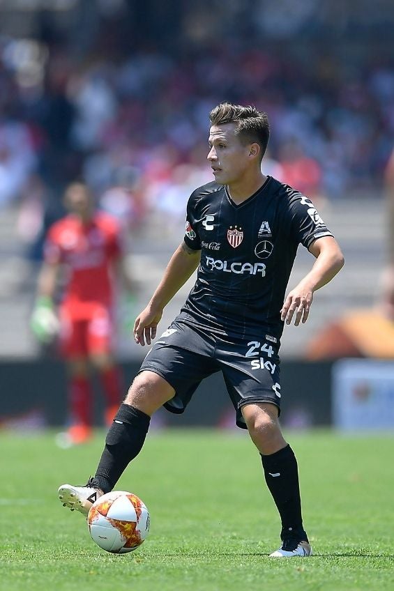 González en su paso previo por Necaxa 