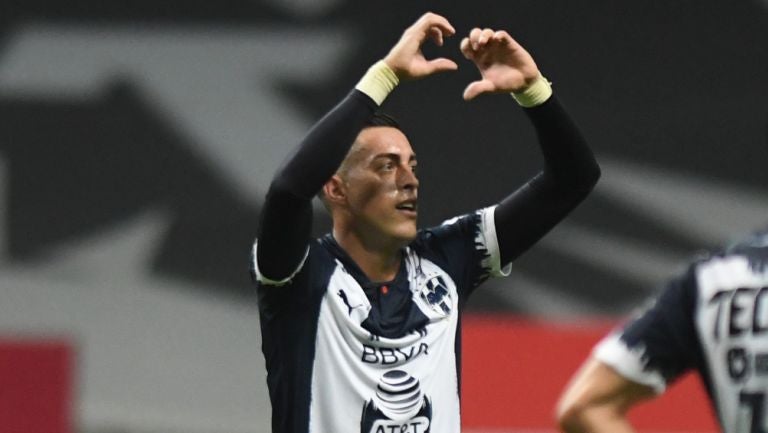 Funes Mori, en festejo de un gol